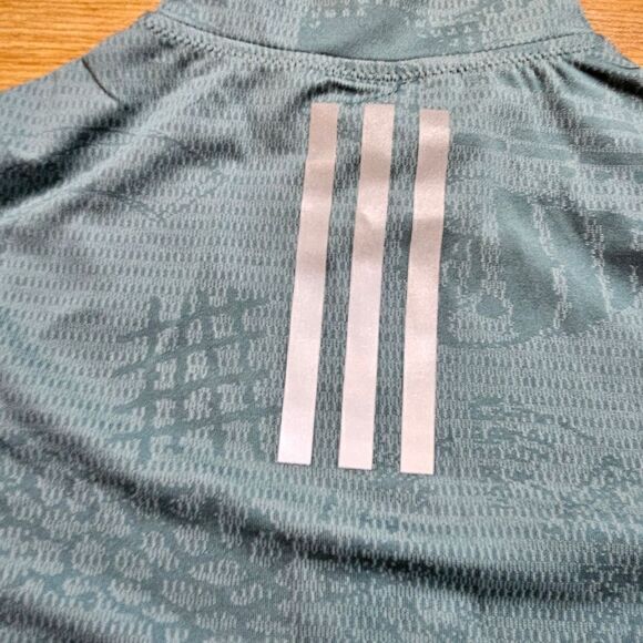 Adidas Parley Cycling Zipper Jersey Top Women's Small S Grey Heat RDY New HI6832 - Picture 6 of 16